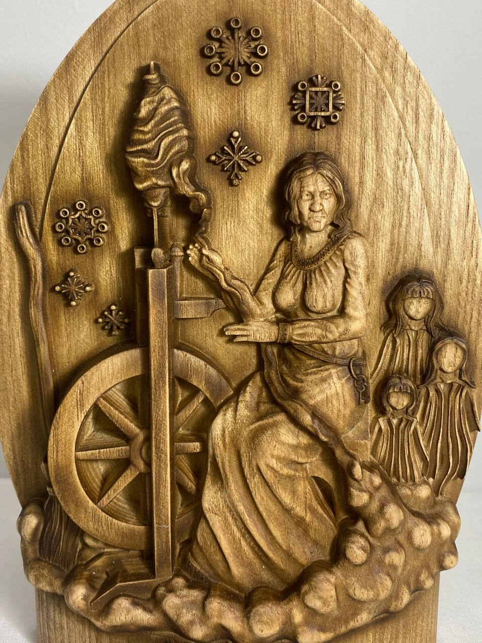 Holda Norse statue Frau holle Winter goddess Norse gods Germanic Norse altar Germanic mythology Altar statue Holda goddess Pagan décor