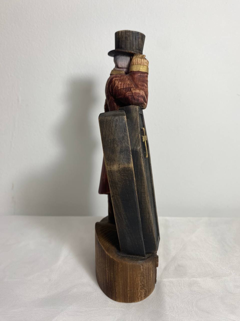 Baron samedi statue Voodoo statue Loa Gothic Occult decor Gothic statue Voodoo skull