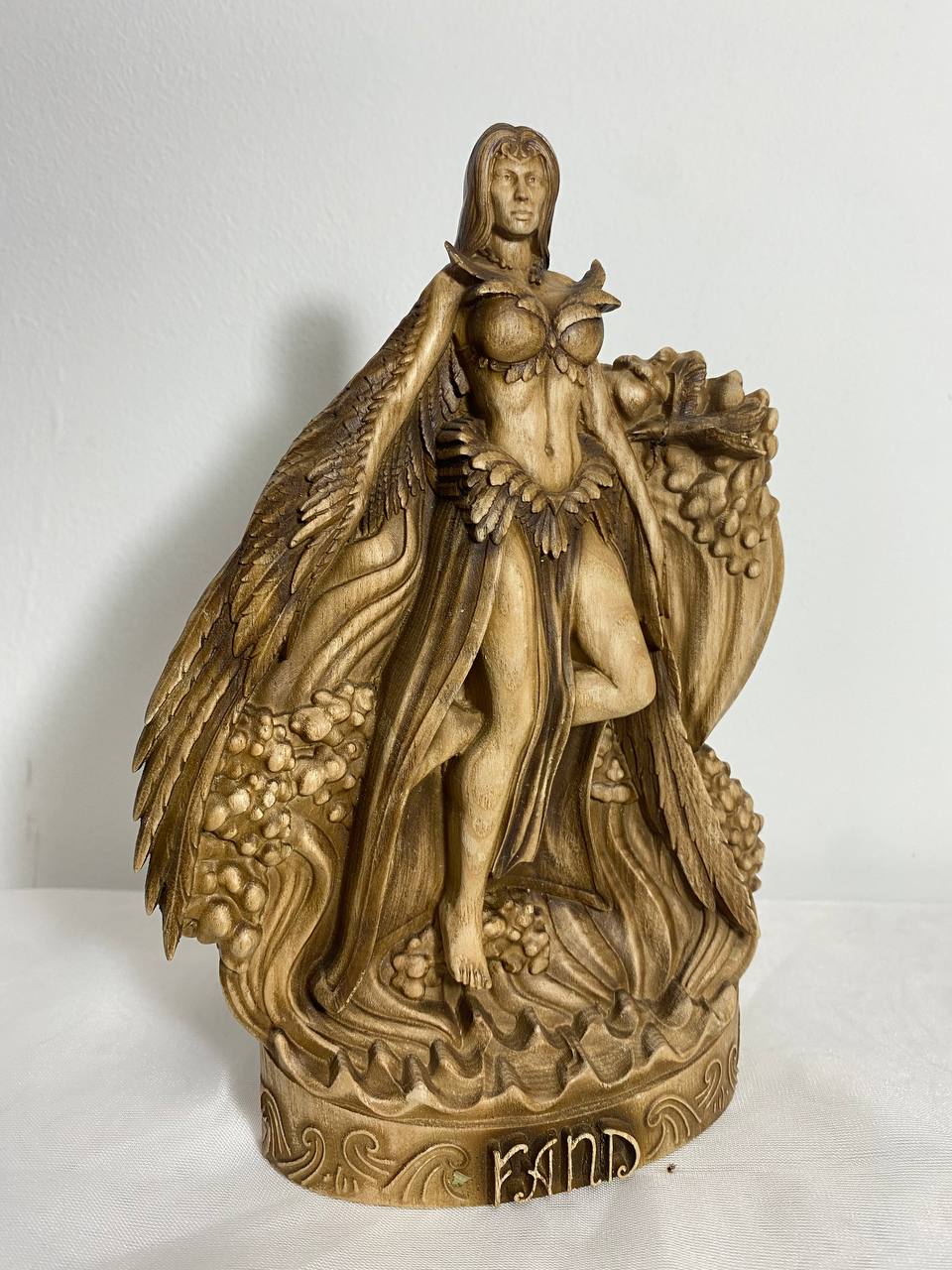 Fand Irish goddess Ledi bird Bird goddess statue Celtic god Sea goddess Altar statue Celtic goddess Celtic statue Celtic mythology