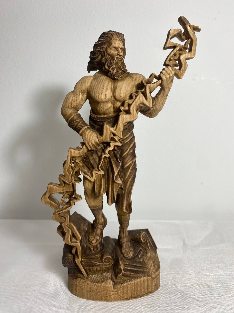Statue of Zeus Greek Statue Ancient Greece Greek Sculpture Greek Goddess Greek Mythology Zeus Sculpture Greek Decor Greek Art Roman Statue Zeus