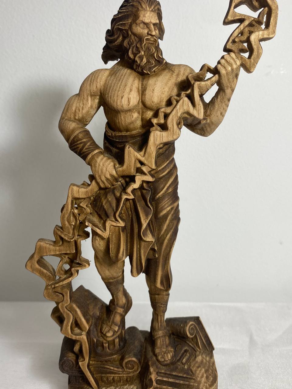 Statue of Zeus Greek Statue Ancient Greece Greek Sculpture Greek Goddess Greek Mythology Zeus Sculpture Greek Decor Greek Art Roman Statue Zeus