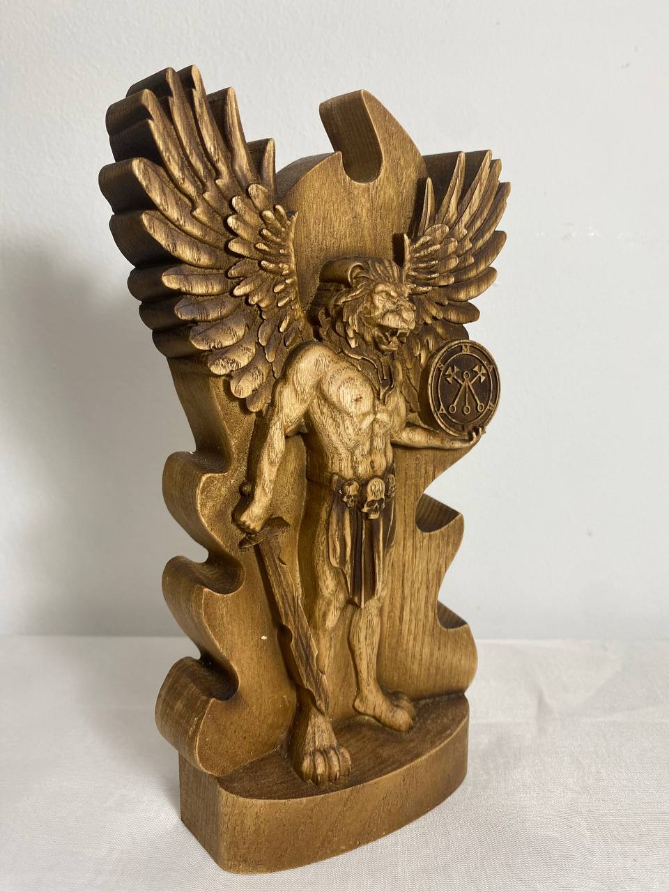 Marbas Demon statue Marbas demon Goetia demon Pagan altar Satanic statue Demonologystatue Wichcraft statue Marbas sigil