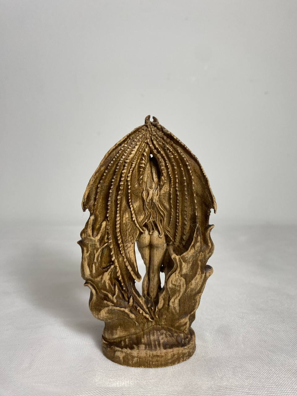 Wooden Mini Lilith Goddess Statue