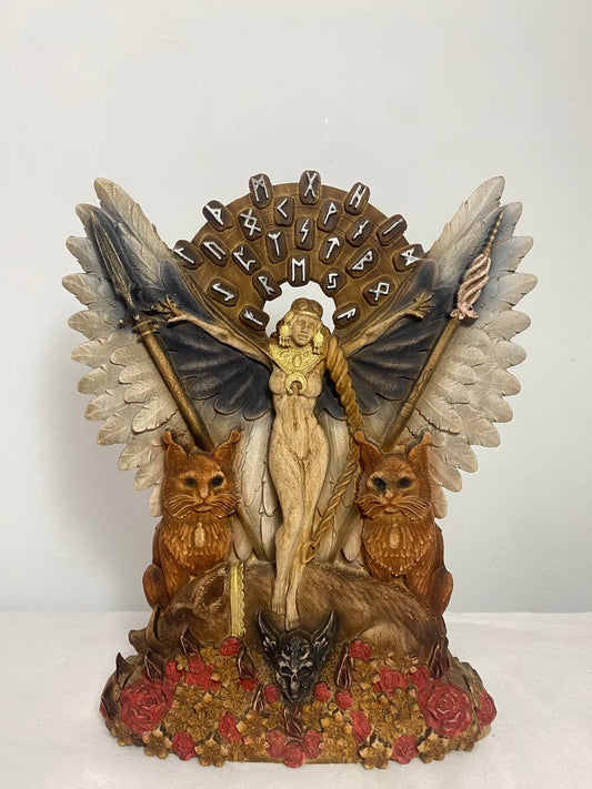 Freya statue Freyja statue Freya Goddess statue