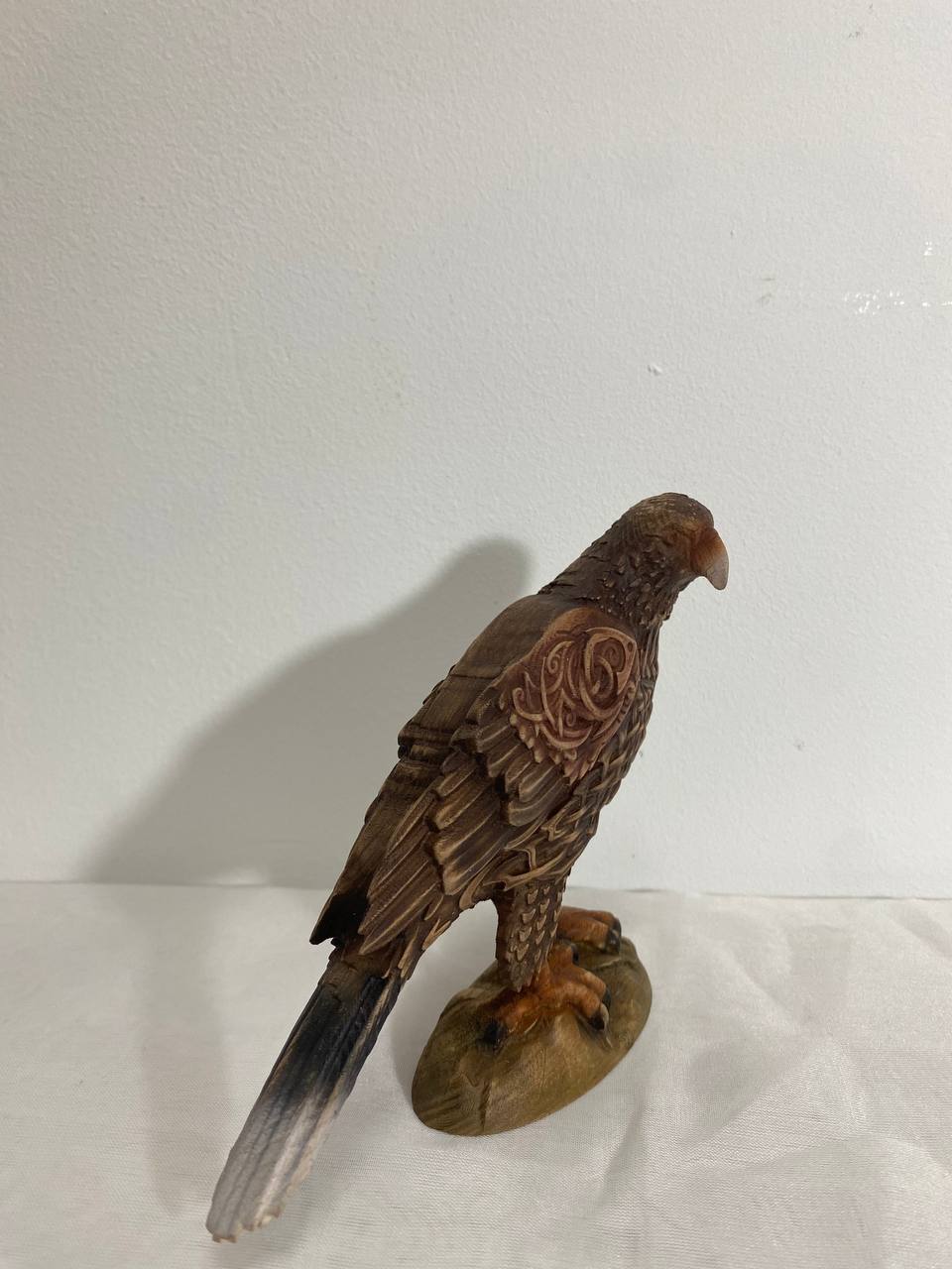 Hawk Hawk statue Eagle statue American eagle Bird of prey Celtic carving Celtic hawk Celtic mythology Hawk figurine Hawk art Bird statue