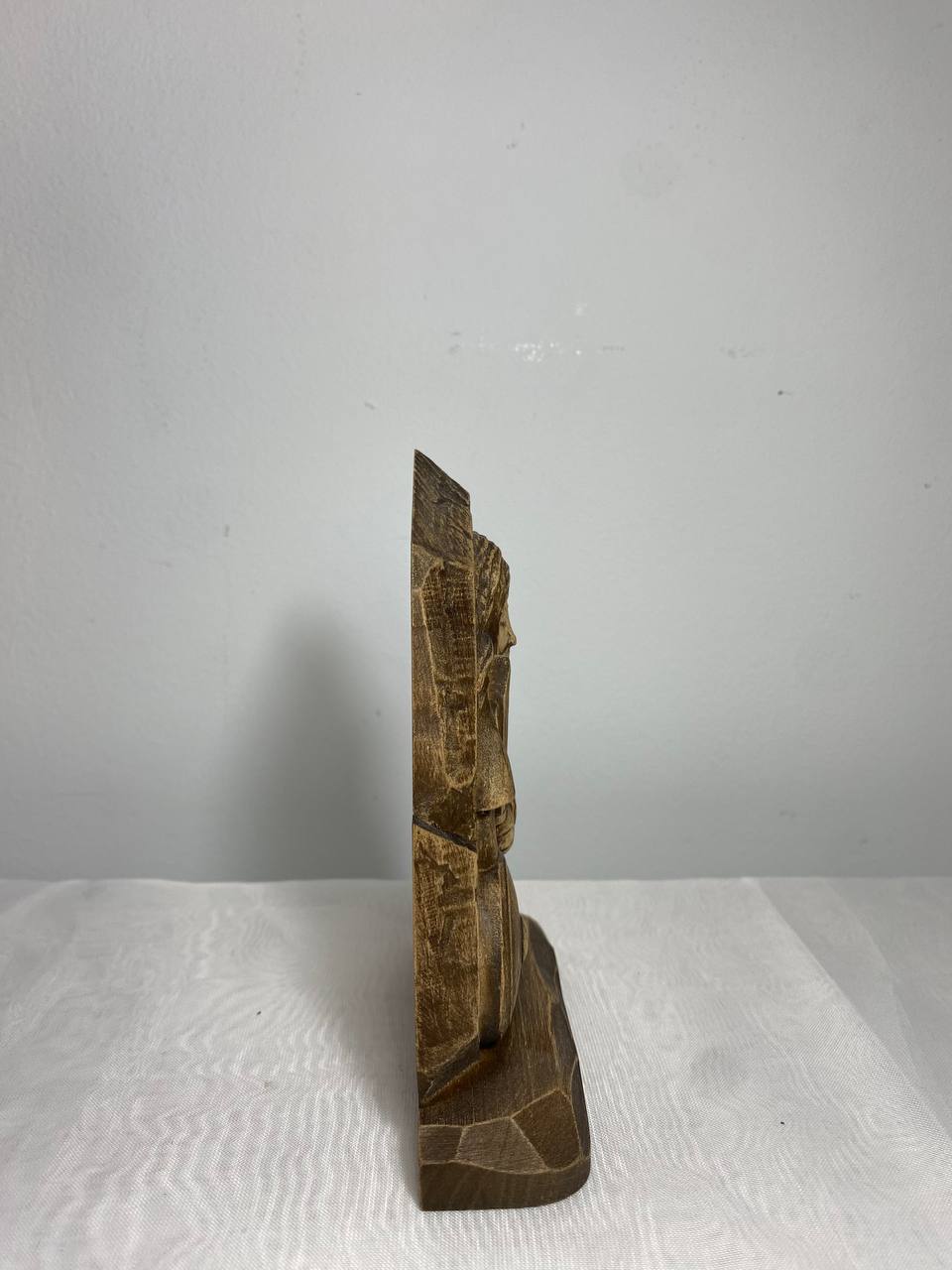 Tyr Wood carving Mini sculpture Scandinavian mythology