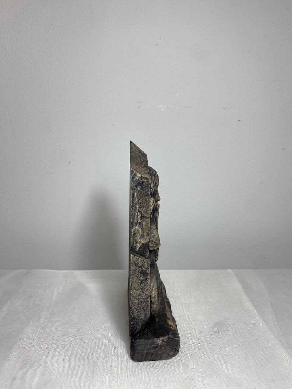 Tyr Wood carving Mini sculpture Scandinavian mythology