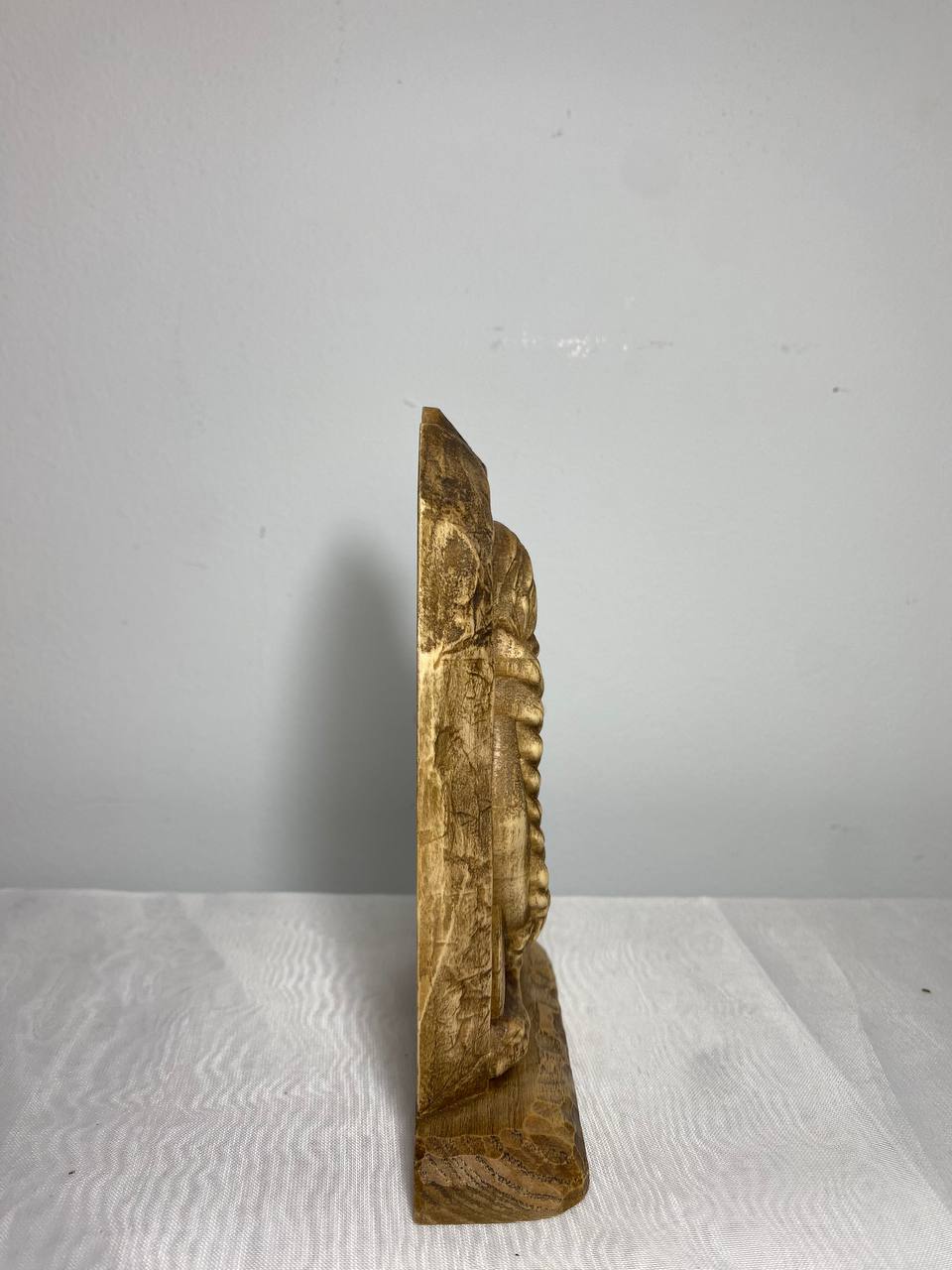 Skadi Mini statue Wood figurines Norse pagan goddess
