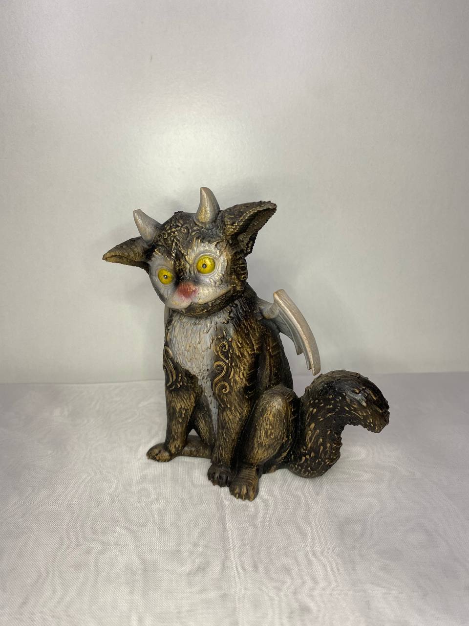 Pooka Puca Celtic mythology Celtic statue Irish folklore Fairy Mystical animal Animal totem Spirit animal Celtic carving Wood carving Pagan
