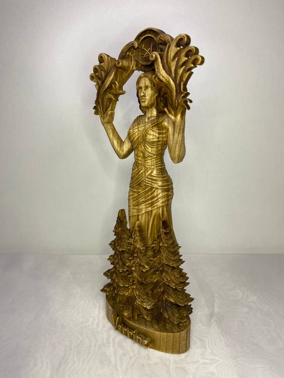 Goddess of fertility Sigil of verrine Lady verrine Green goddess Greek goddess Feminine energy Greek statue Goddess statue Greek mythology