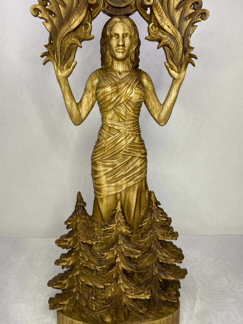 Goddess of fertility Sigil of verrine Lady verrine Green goddess Greek goddess Feminine energy Greek statue Goddess statue Greek mythology