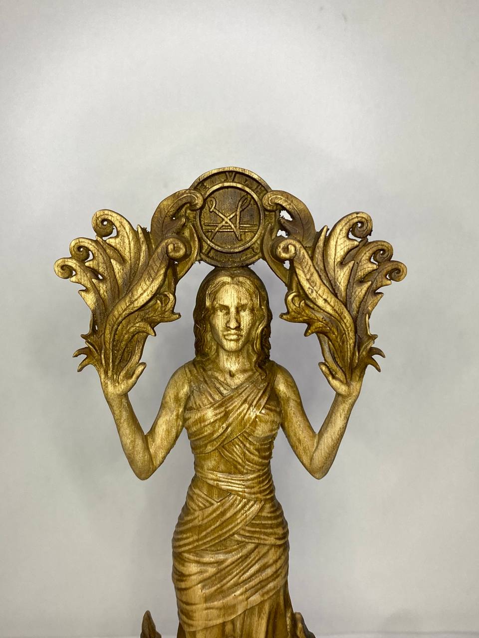 Goddess of fertility Sigil of verrine Lady verrine Green goddess Greek goddess Feminine energy Greek statue Goddess statue Greek mythology