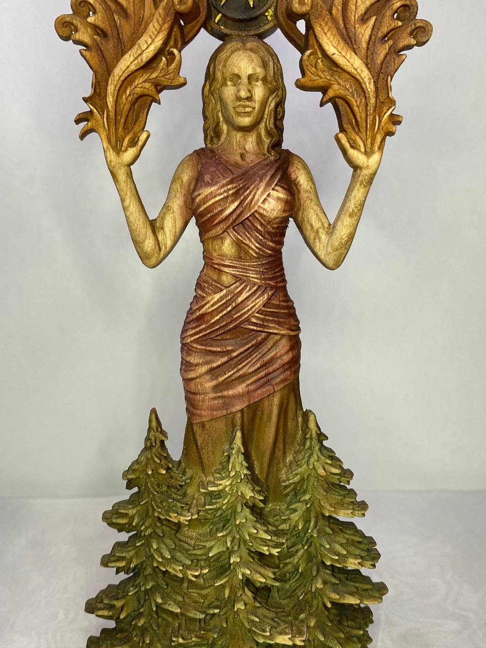 Goddess of fertility Sigil of verrine Lady verrine Green goddess Greek goddess Feminine energy Greek statue Goddess statue Greek mythology