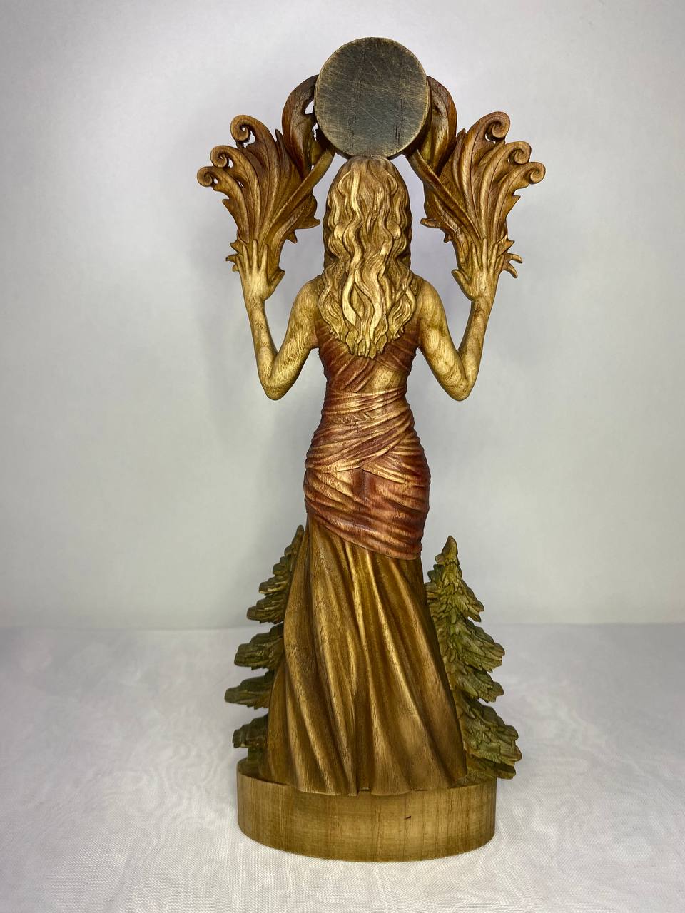 Goddess of fertility Sigil of verrine Lady verrine Green goddess Greek goddess Feminine energy Greek statue Goddess statue Greek mythology