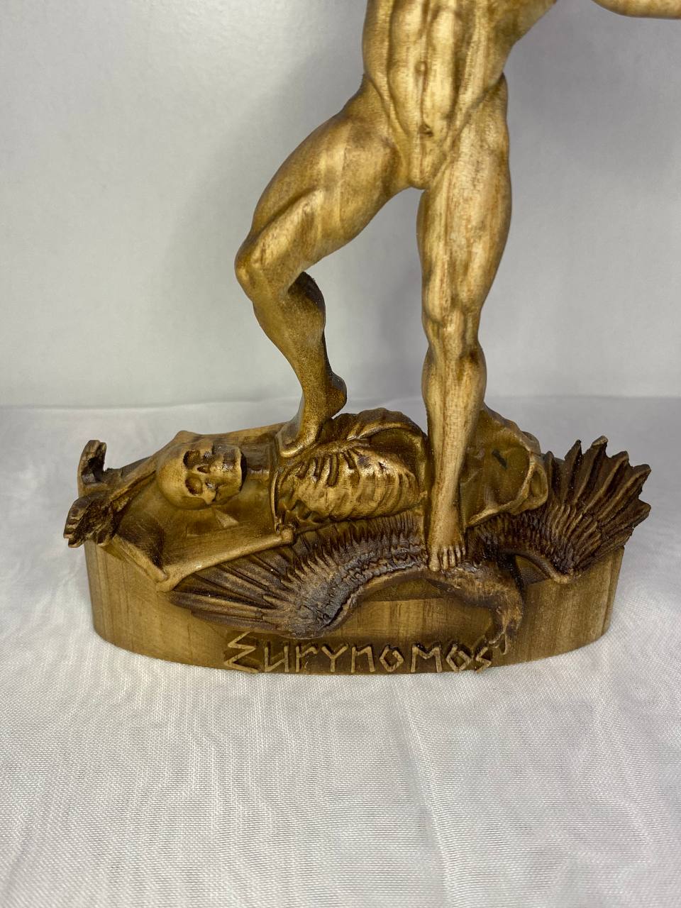 Eurynomous Satanic statue Occult decor Mayhem Demonolatry Sigil of eurynomous Demon decor Demon art Witchy decor Satan Ritual altar Demon