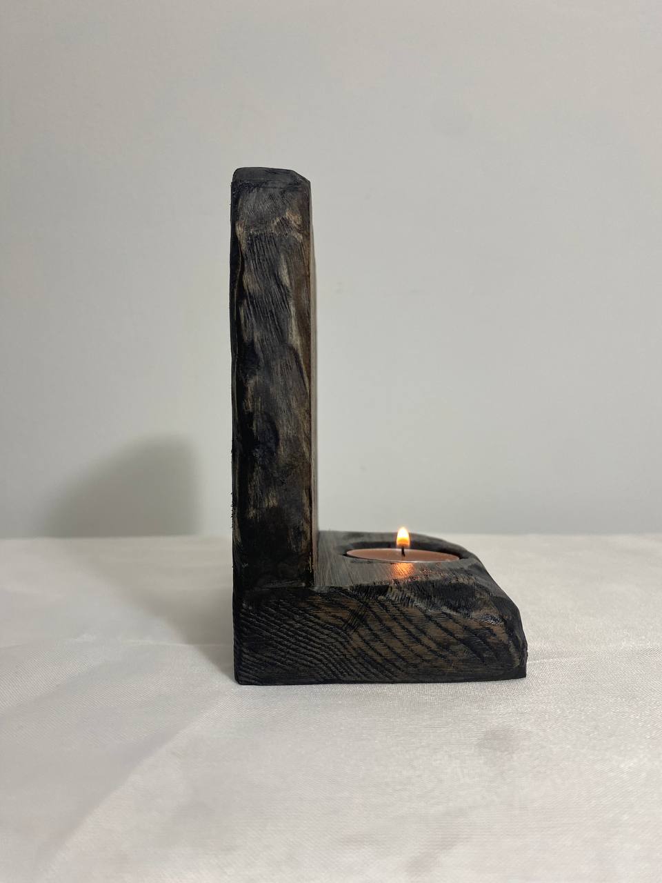 Santa muerte Santa muerte altar Goddess altar Santísima muerte Wooden candle holder Pagan altar