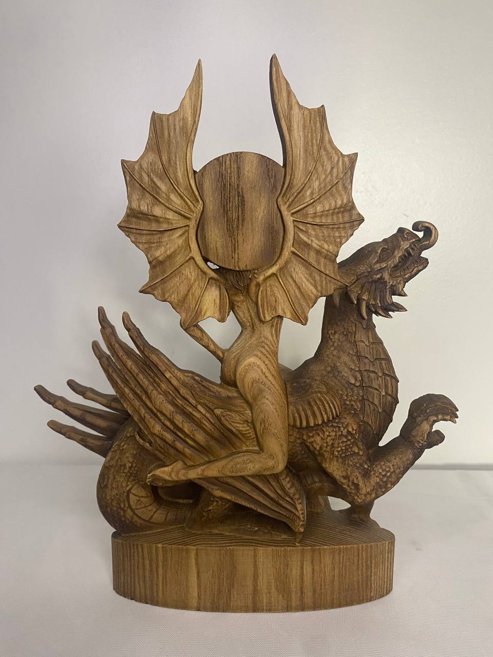 Astaroth Astaroth statue Astaroth sigl Demon statue Satan statue Witchcraft altar Ishtar statue Occult décor Gods statue Wood carved statue