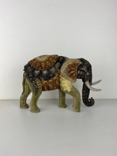 Elephant sculpture Hindu elephant Wooden elephant Elephant figurine Elephant decor Elephant gift Ganesha Elephant home decor Wood carving