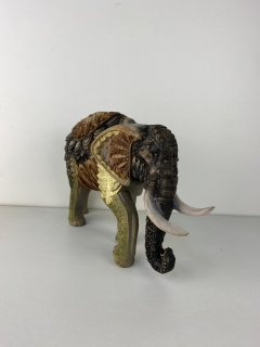 Elephant sculpture Hindu elephant Wooden elephant Elephant figurine Elephant decor Elephant gift Ganesha Elephant home decor Wood carving