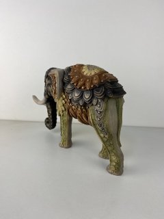 Elephant sculpture Hindu elephant Wooden elephant Elephant figurine Elephant decor Elephant gift Ganesha Elephant home decor Wood carving