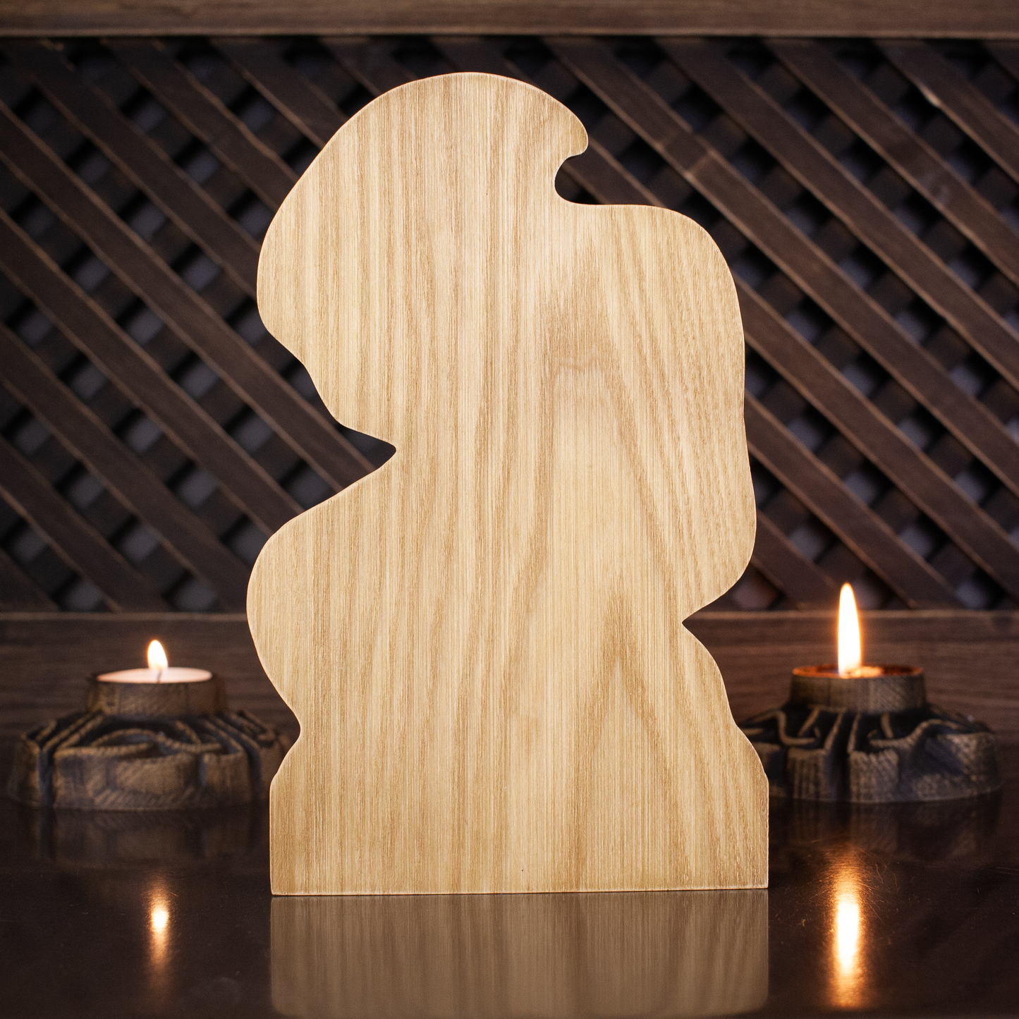 Goddess Aine, Fertility goddess, Wooden statue, Sun goddess