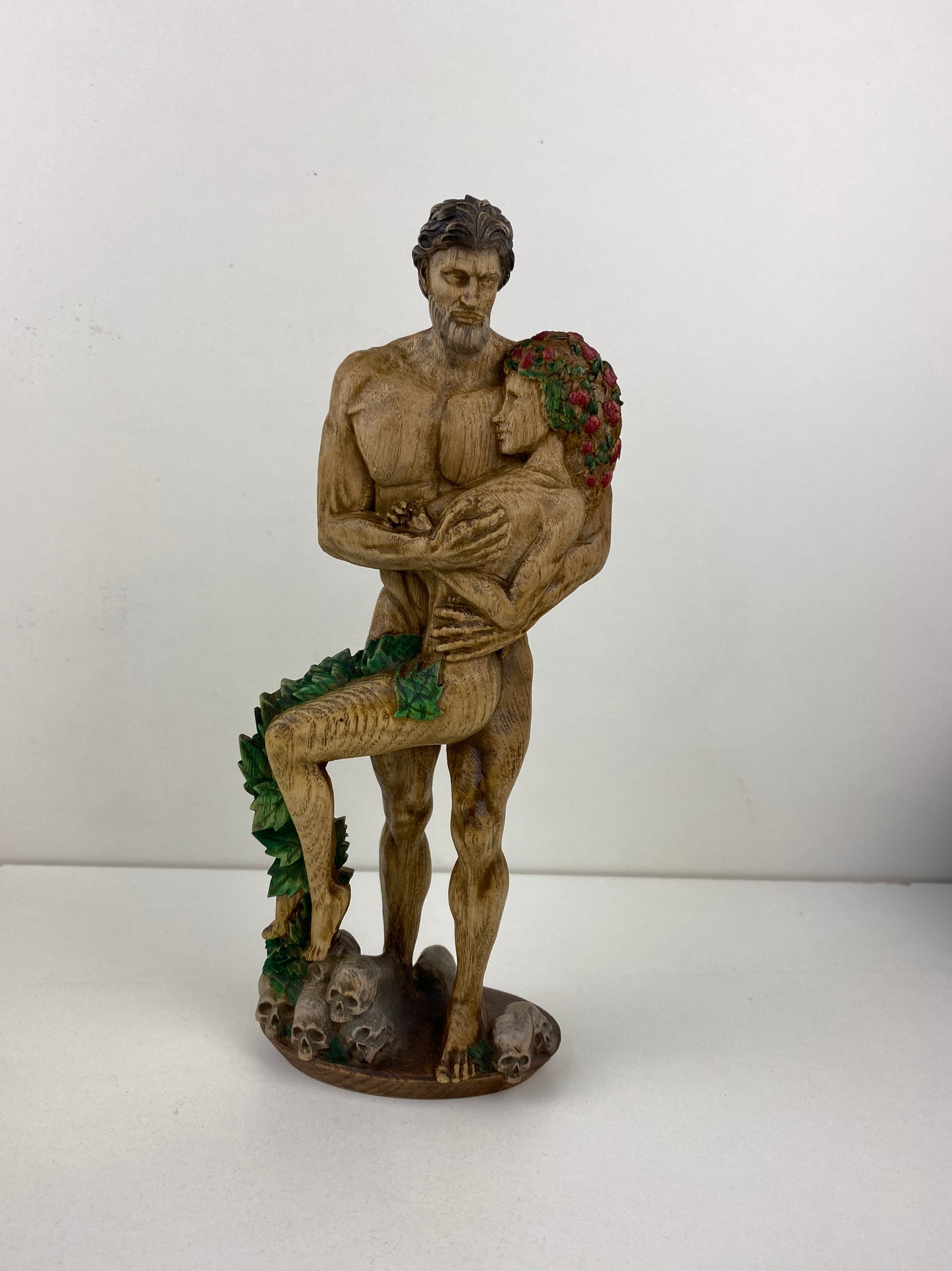 Hades and persephone Persephone statue Hades statue Hades altar Persephone altar Greek mythology Greek gods Persephone art Greek statue