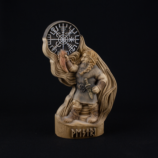 Vestri Gnome figurine Nordic gnome Viking gnome