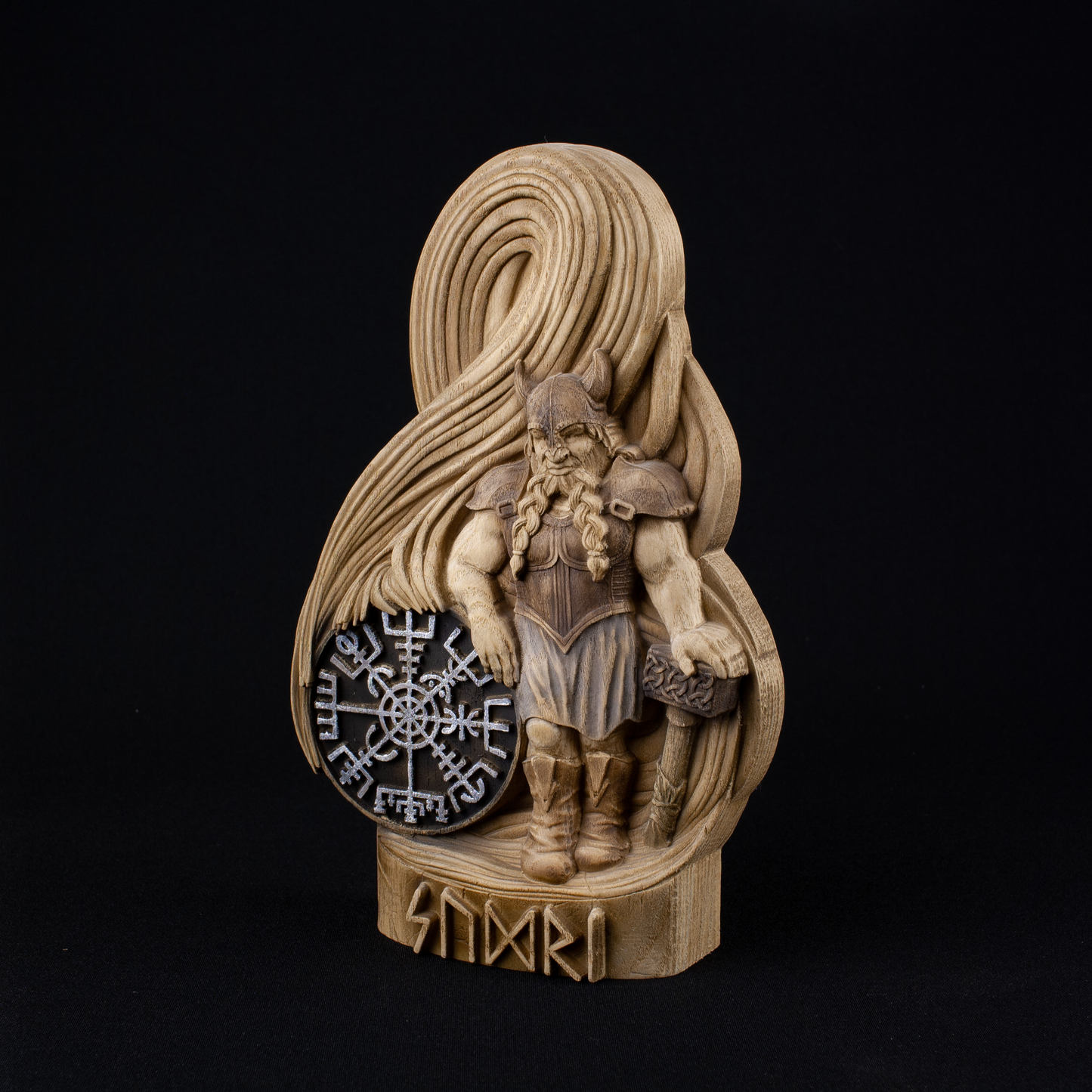 Sudri, Gnome figurine, Nordic gnome Viking gnome