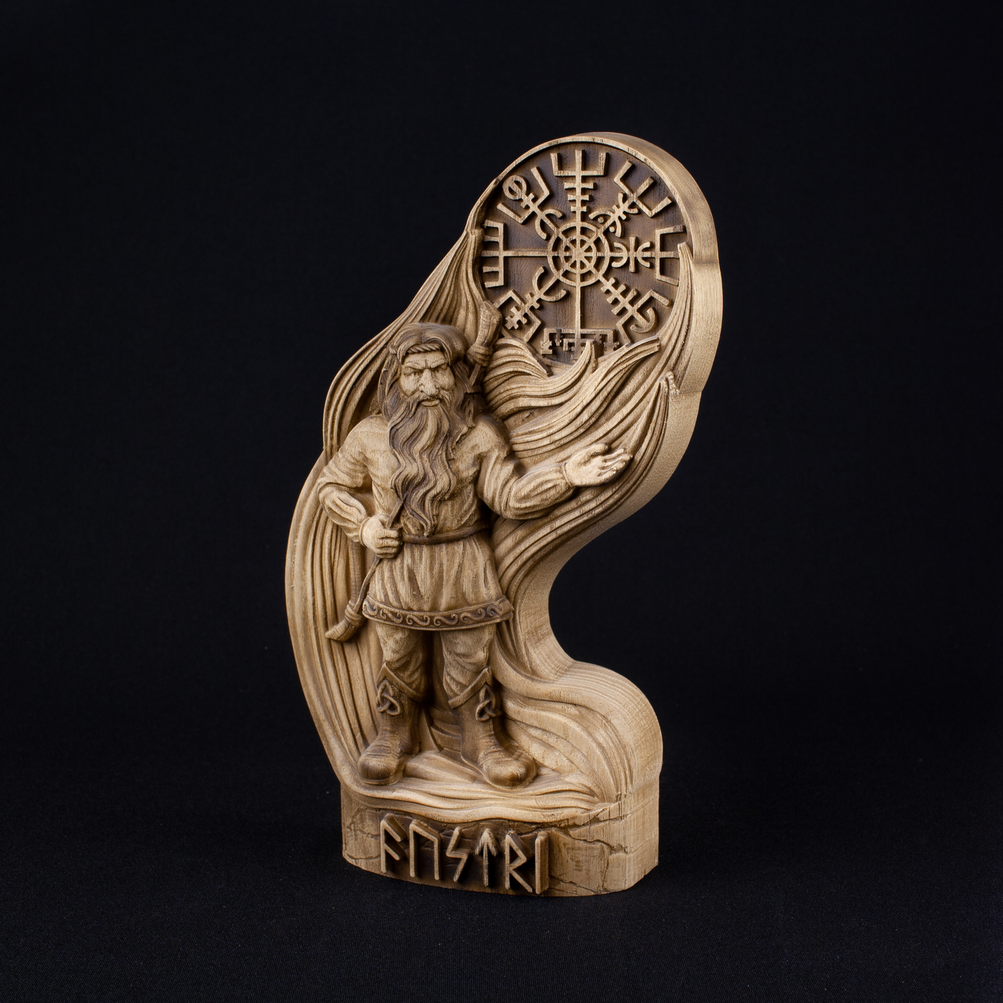 Austri, Gnome figurine, Nordic gnome Viking gnome