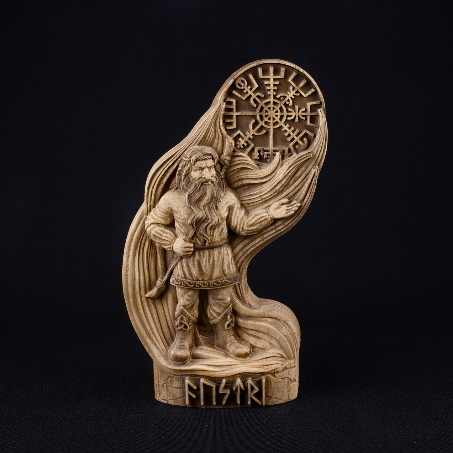 Austri, Gnome figurine, Nordic gnome Viking gnome