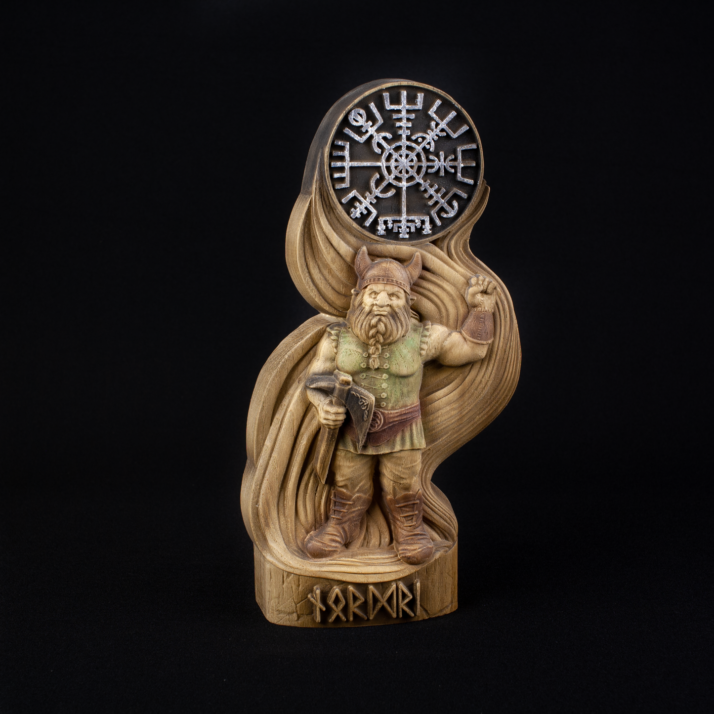 Nordri, Gnome figurine, Nordic gnome Viking gnome