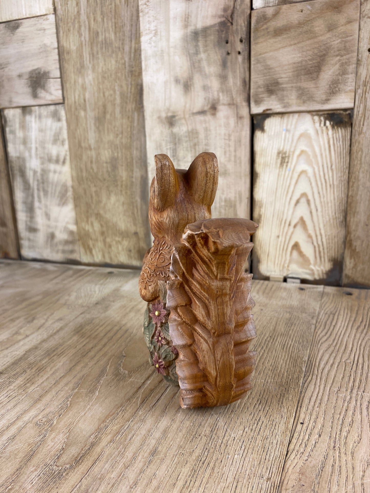 Squirrel Squirrel statue Squirrel animal Forest animal Peanut squirrel Animal statue Animal Home decor Home decoration Wood carving Wood art