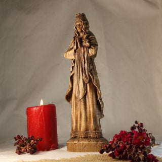 Sara La Kali Statue - Wooden Saint Sarah