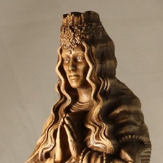 Sara La Kali Statue - Wooden Saint Sarah
