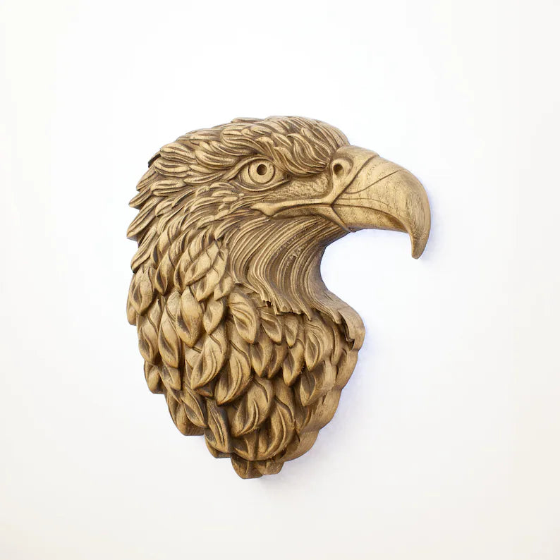 Symbolic American Eagle Wooden Wall Art