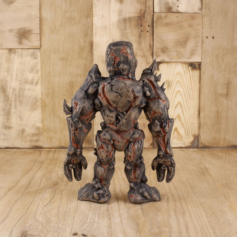 Handmade Golem Statue Inspired by Jewish Mythology