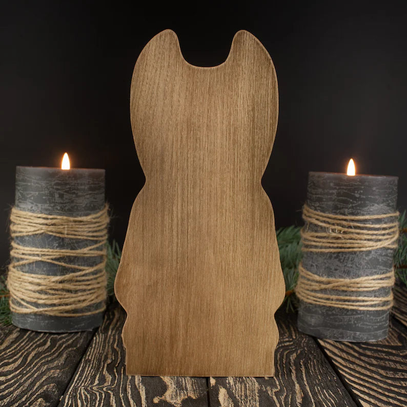 Marduk Mesopotamian Wood Sculpture Featuring