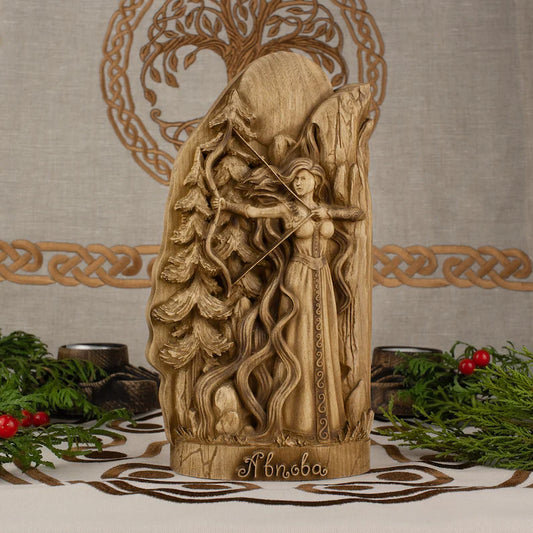 Abnoba Wooden Statue: A Symbol of Wilderness and Nature