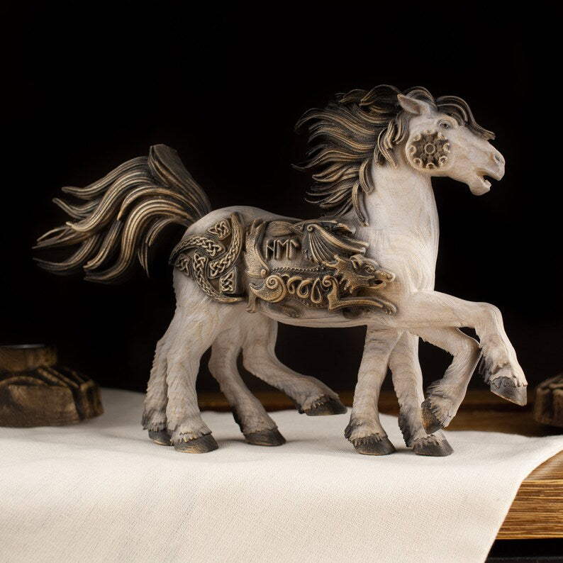 Sleipnir: The Majestic Norse Warhorse Statue