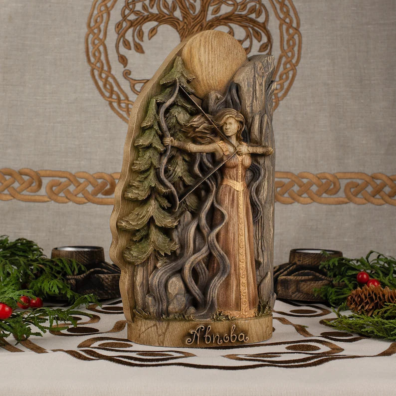 Abnoba Wooden Statue: A Symbol of Wilderness and Nature
