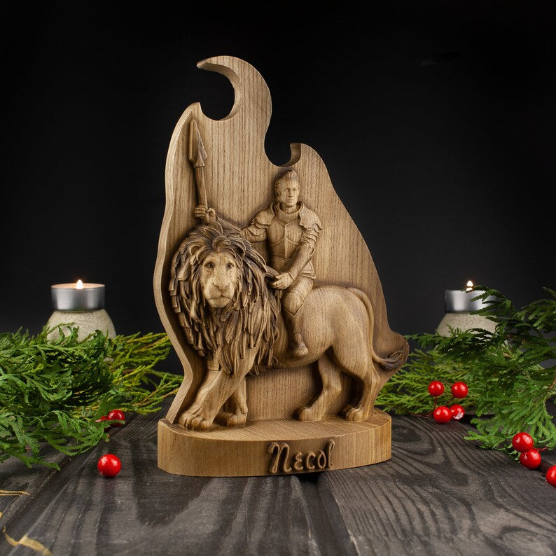 Wooden Spirit Necol Statue: An Artifact of Power and Mystery