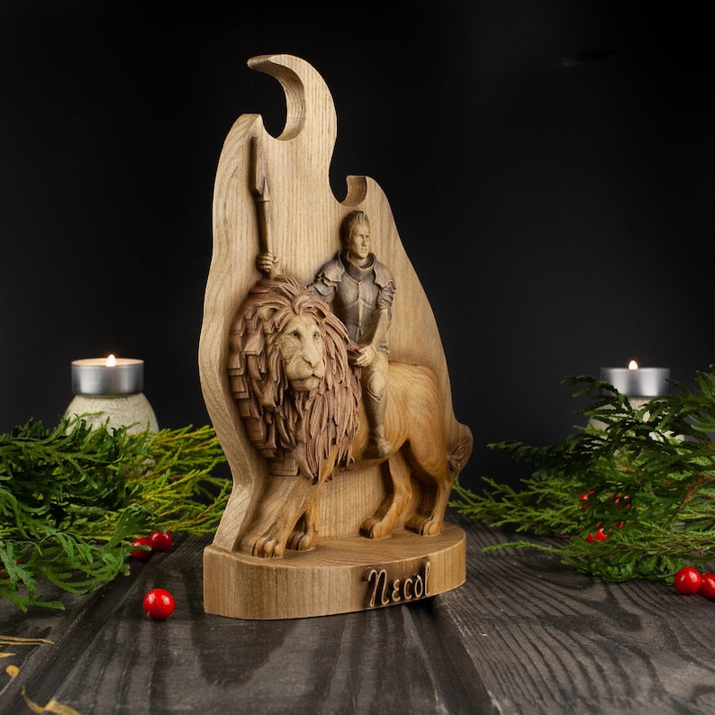 Wooden Spirit Necol Statue: An Artifact of Power and Mystery