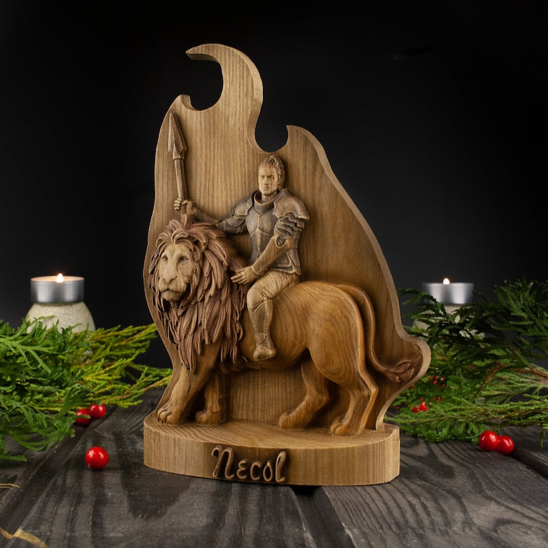 Wooden Spirit Necol Statue: An Artifact of Power and Mystery
