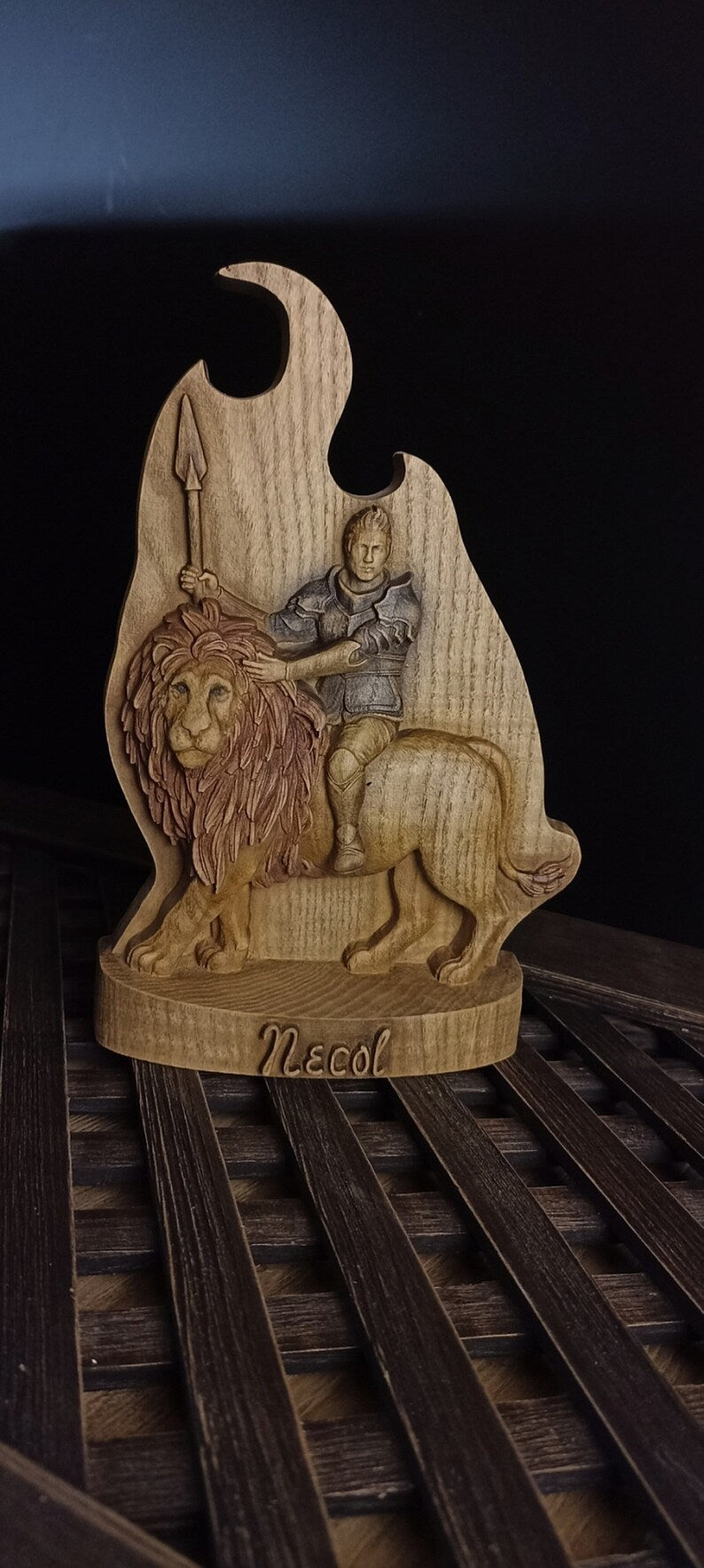 Wooden Spirit Necol Statue: An Artifact of Power and Mystery