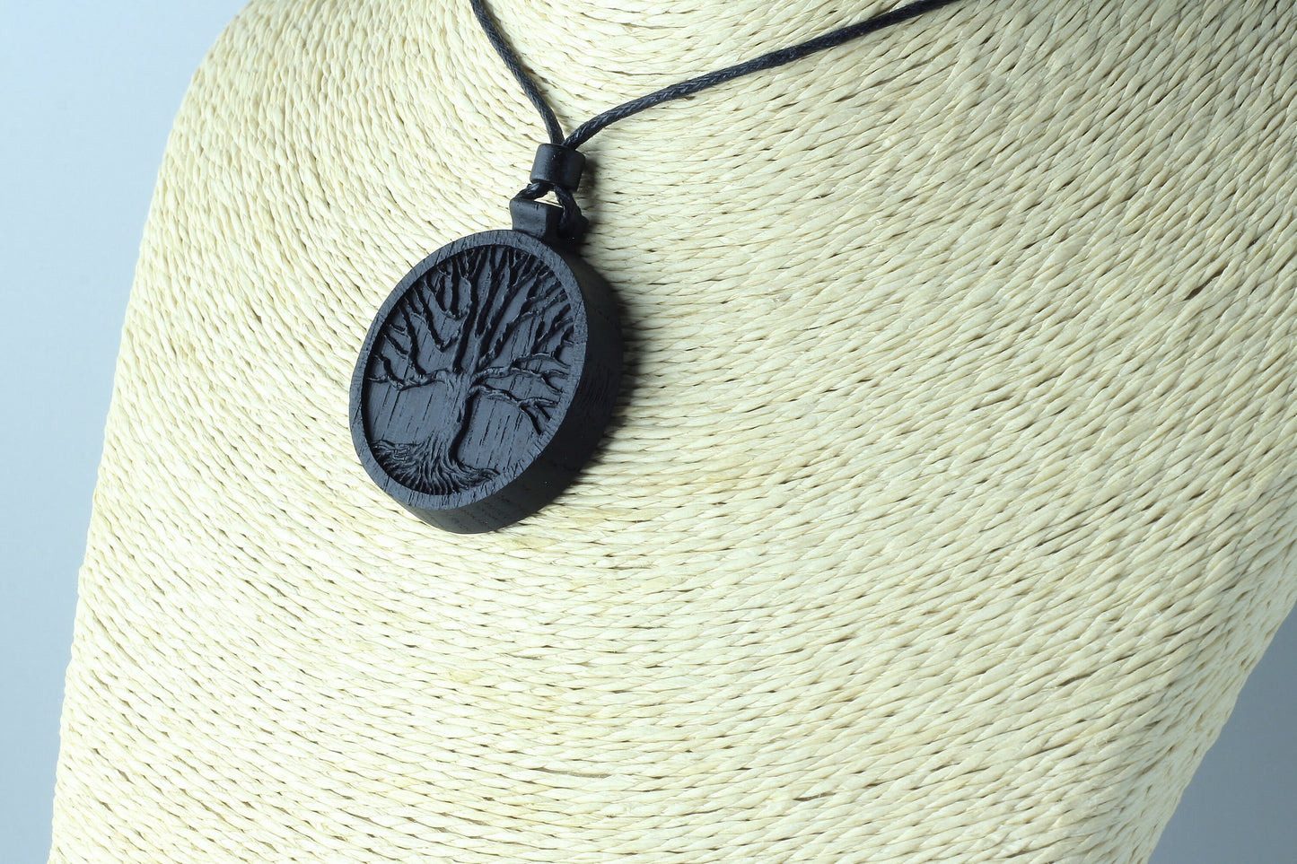 Bog Oak Tree of Life Necklace