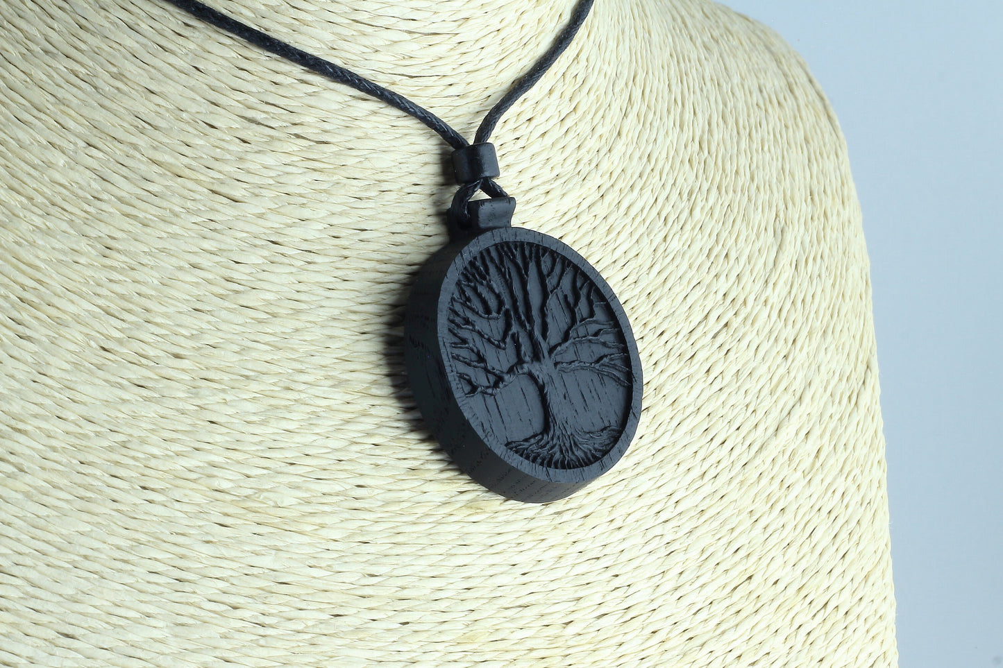 Bog Oak Tree of Life Necklace