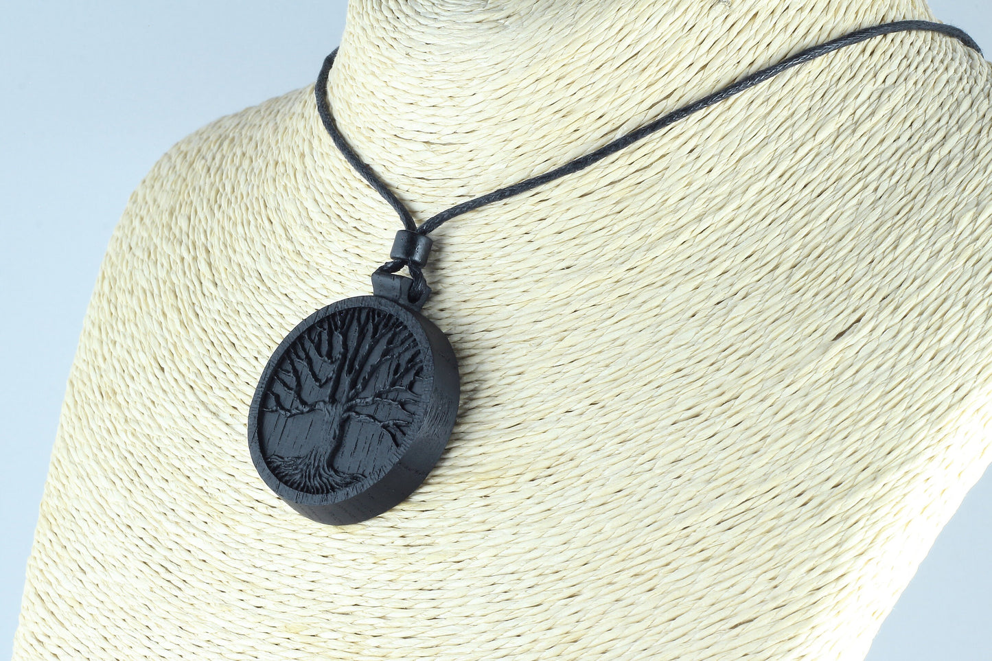 Bog Oak Tree of Life Necklace