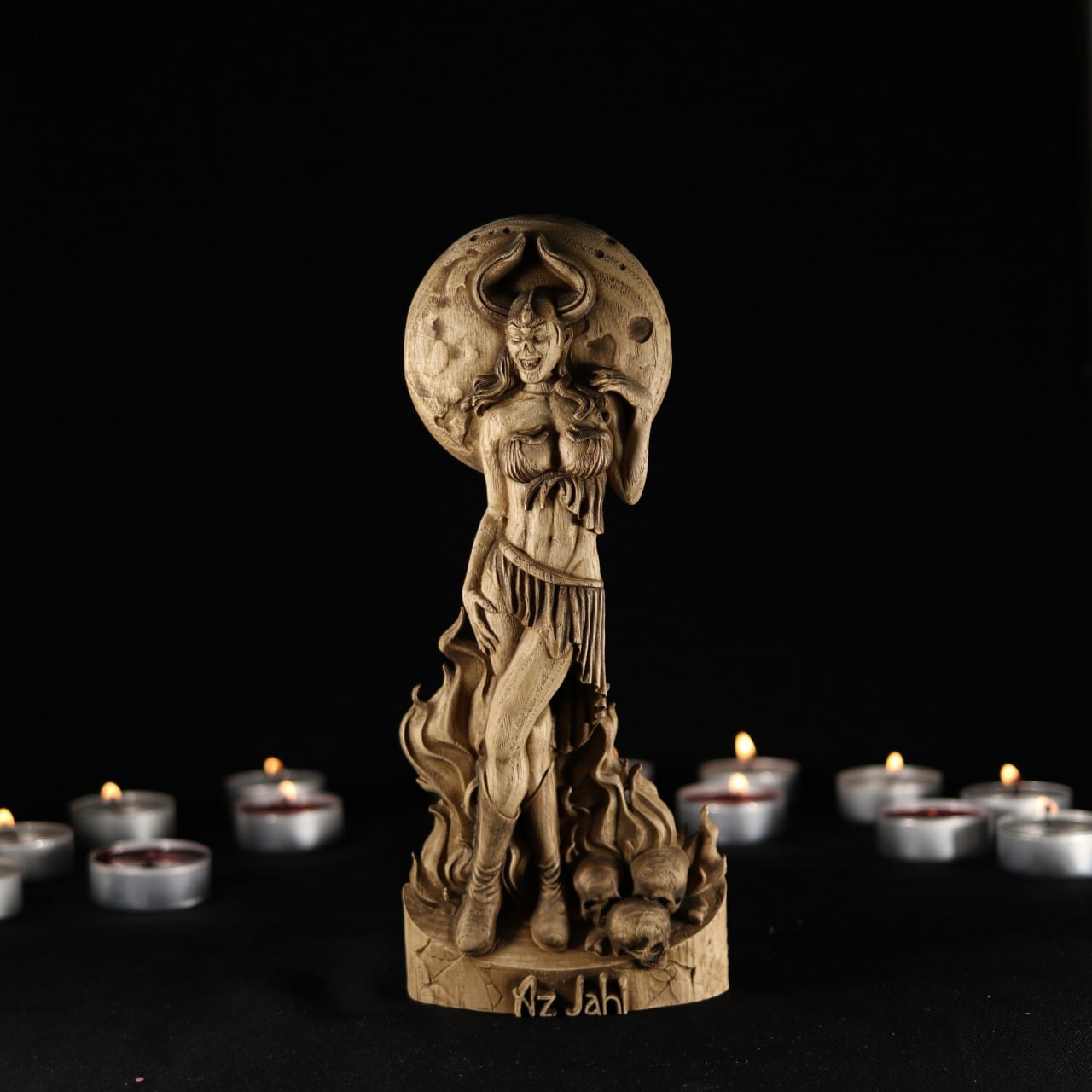 Az Jahi Dragon Goddess Statue