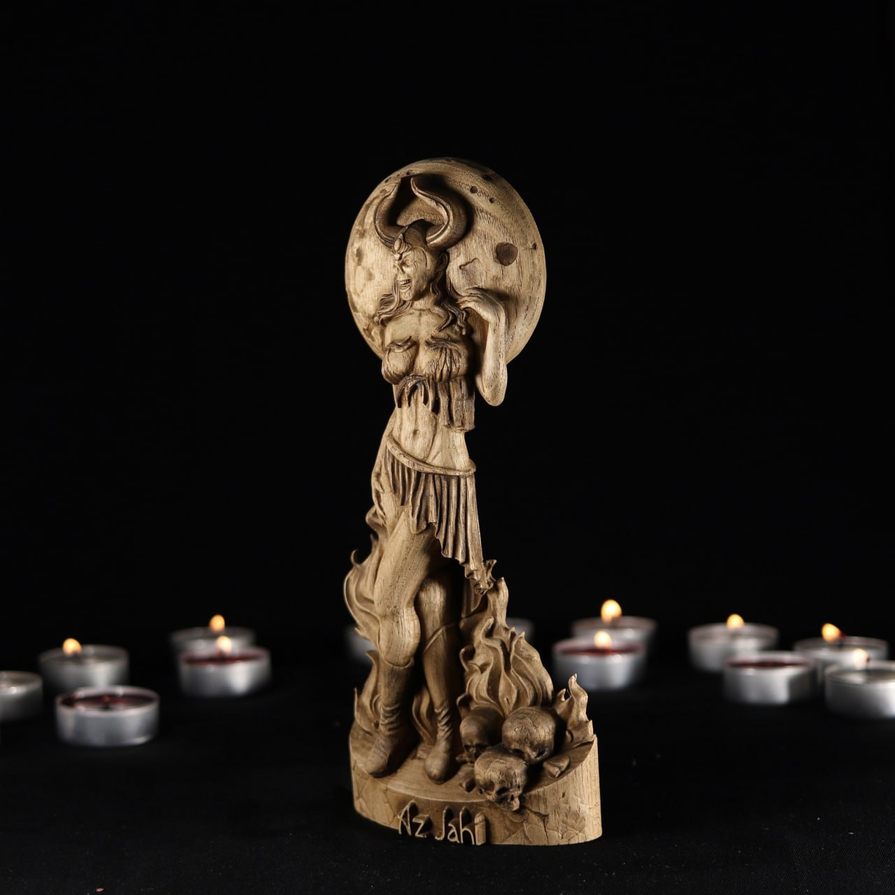 Az Jahi Dragon Goddess Statue