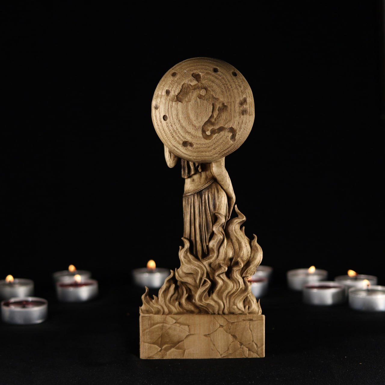Az Jahi Dragon Goddess Statue